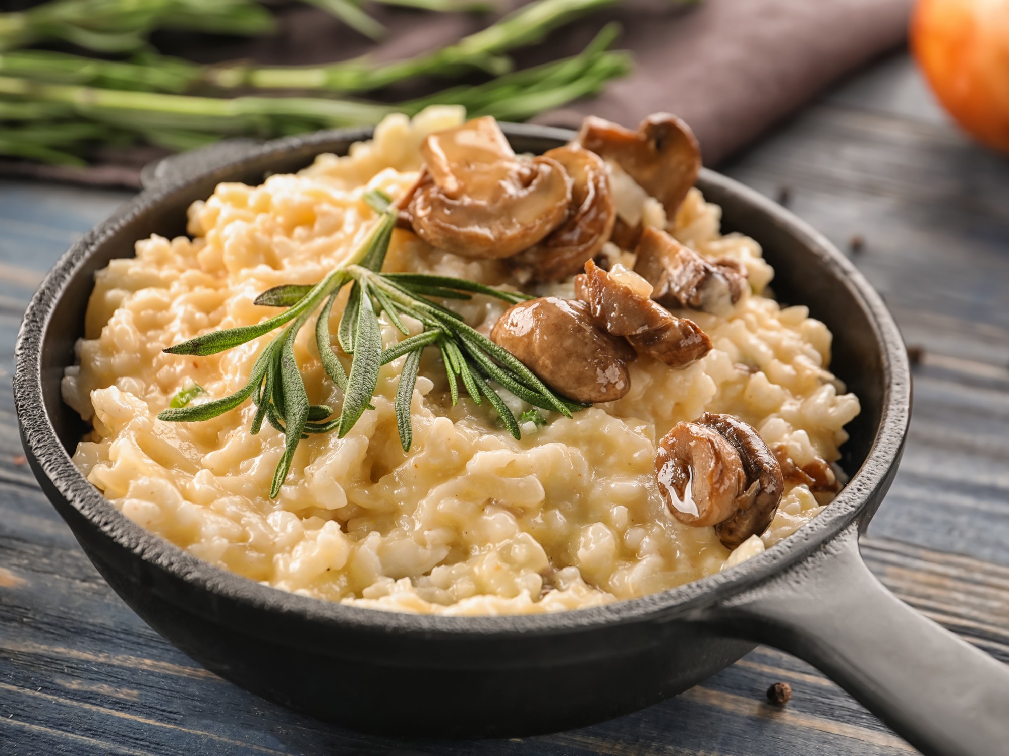 Risotto de hongos